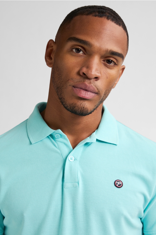 KLASSIEKE POLO M DOLPHIN ROS POL002 5180 AQUA